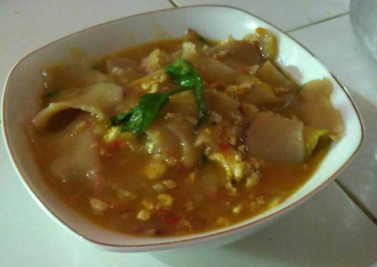 Seblak kerupuk udang