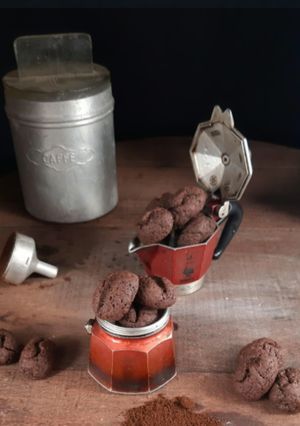 Foto di Chicchi di caffè al cioccolato