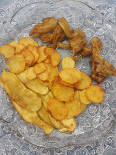 عکسی از دستور سیب زمینی سرخ شده