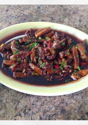 Una foto de Pollo teriyaki