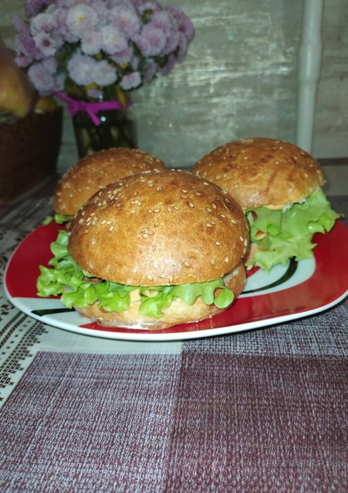 Булочки для бургерів