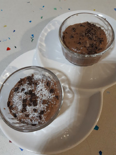Una foto de Natillas choco Fit