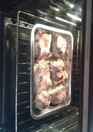 Una foto de Costillar al horno 