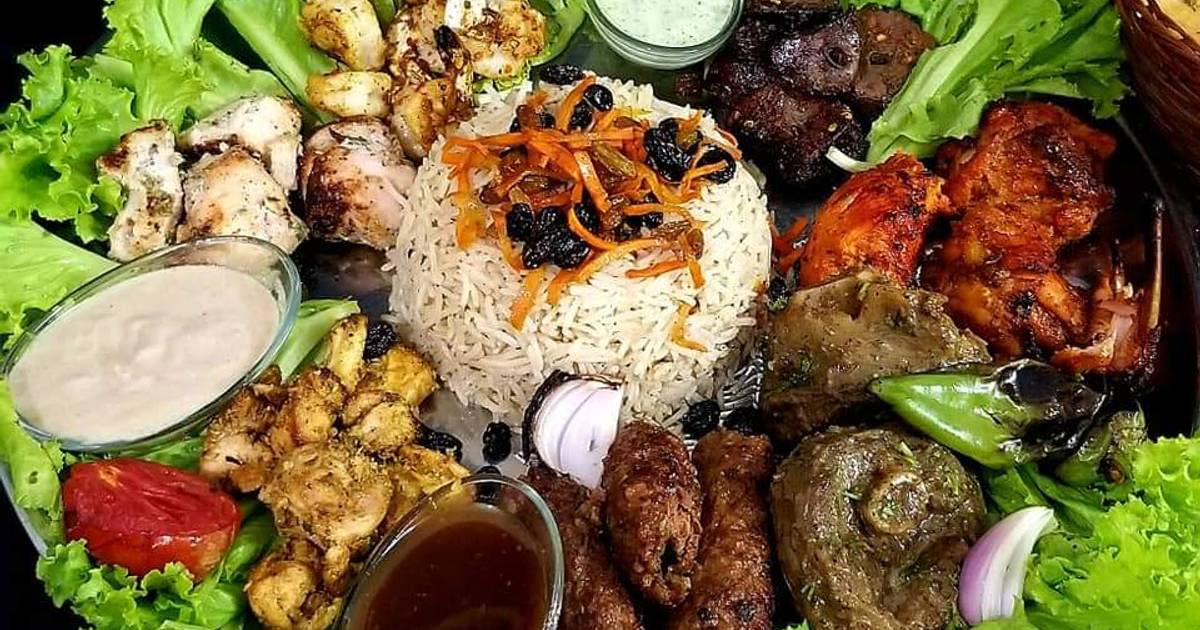 Bbq platter Recipe by Saryia Shariq - Cookpad