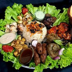 Bbq platter A picture of Bbq platter.