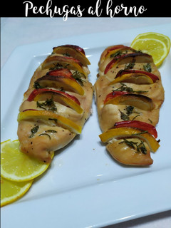 Una foto de Pechugas al horno