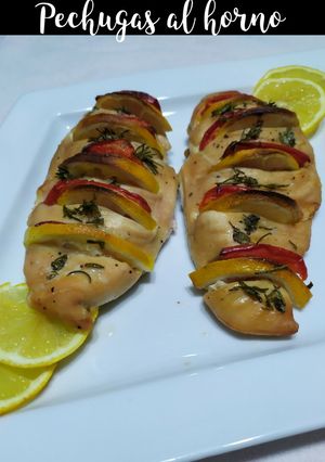 Una foto de Pechugas al horno