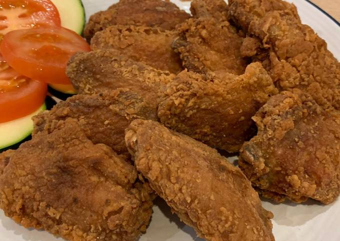 Steps to Make Favorite Fried chicken wings: Midnight Diner Series from Netflix