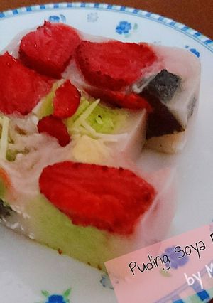 Foto resep Puding Soya Bolu Kukus