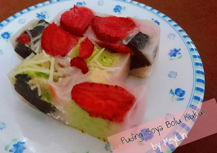 Resep Puding Soya Bolu Kukus Anti Gagal
