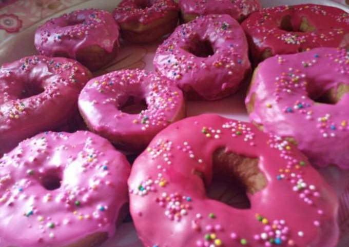 Langkah Mudah untuk Menyiapkan Glazed doughnut, Bikin Ngiler