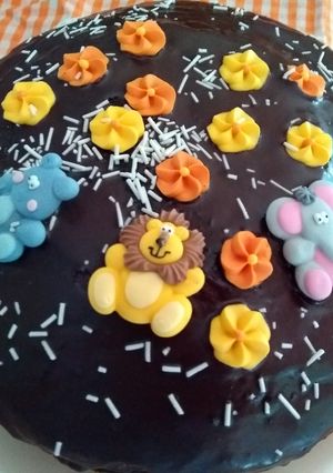 Foto principal de Pastel de bienvenida para Nicolás y su mamá.  Mi receta nº 3000