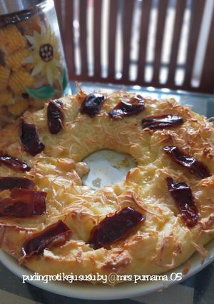 Foto resep Puding roti keju susu by @mrs_purnama_05