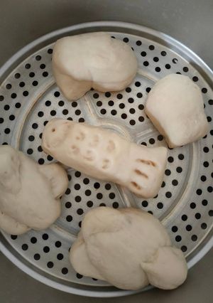 饅頭製作三牲 的食譜成品照片