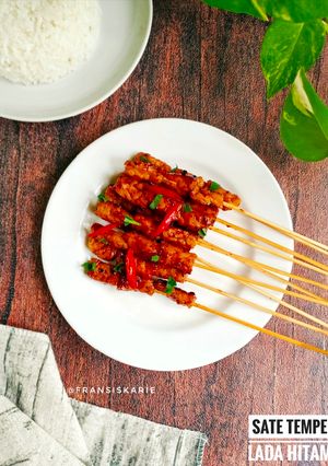 Foto resep Sate Tempe Lada Hitam