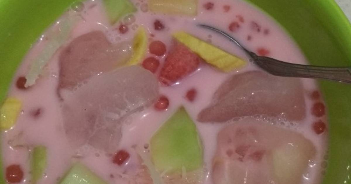 Resep Es Buah Seadanya Oleh Tungku Melayu Cookpad