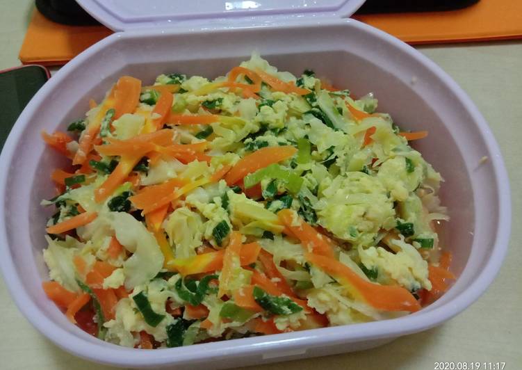 Resep Orak arik sayur ekonomis Anti Gagal