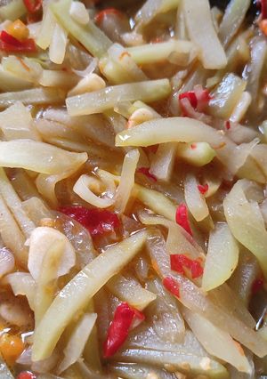 Foto resep Tumis Labu Siam Pedas
