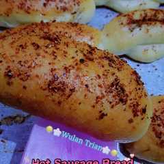 รูปของ Hot Sausage Bread with Chilli powder
