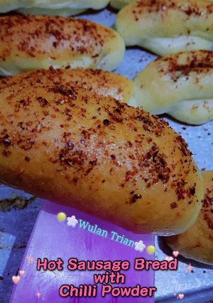 Foto resep Hot Sausage Bread with Chilli powder
