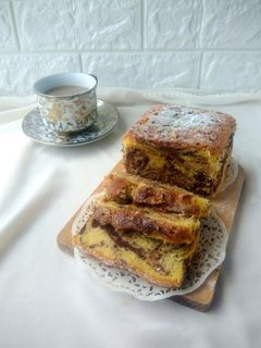 Foto resep Clasic Marble ButterCake