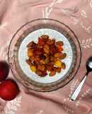 🍑🫙 Chía pudding con duraznos tibios a la canela 🫙🍑 Sin endulzantes añadidos