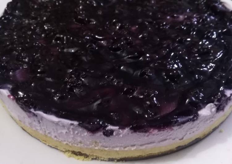 Recipe of Perfect Blueberry Cheesecake 😋