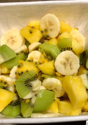 Une photo de Salade de fruits exotiques