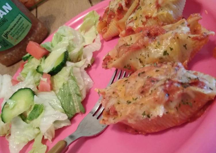 Recipe of Super Quick Homemade Italian Stuffed Shells