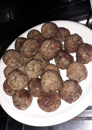 Una foto de Albóndigas de lentejas