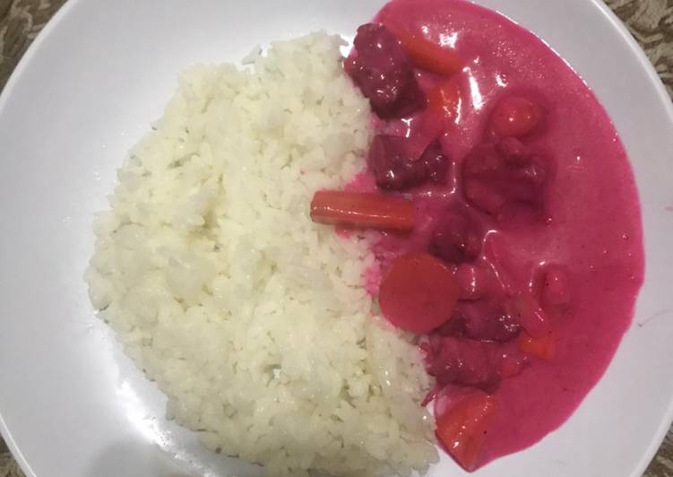 Japanese Pink Beef Curry (fiber creme)