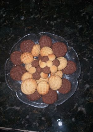 صورة لوصفة بسكوت العشر دقائق