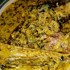 A picture of Egusi soup.