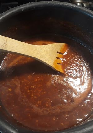A picture of Onion Barbecue Sauce Batch 50.