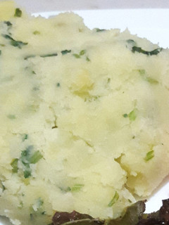 A picture of Mashed potatoes #localfoodcontest_kisumu.
