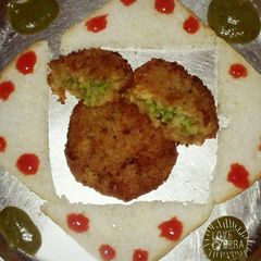 A picture of Mattar tikki.