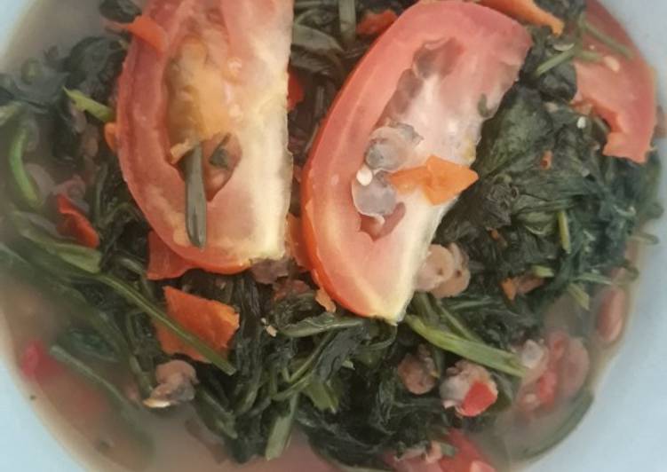 Tumis Kangkung Kerang Tauco