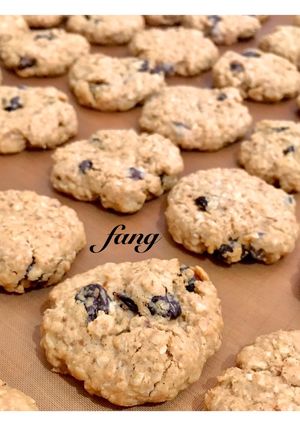 Foto resep Oatmeal Raisin and Chocochips Cookies