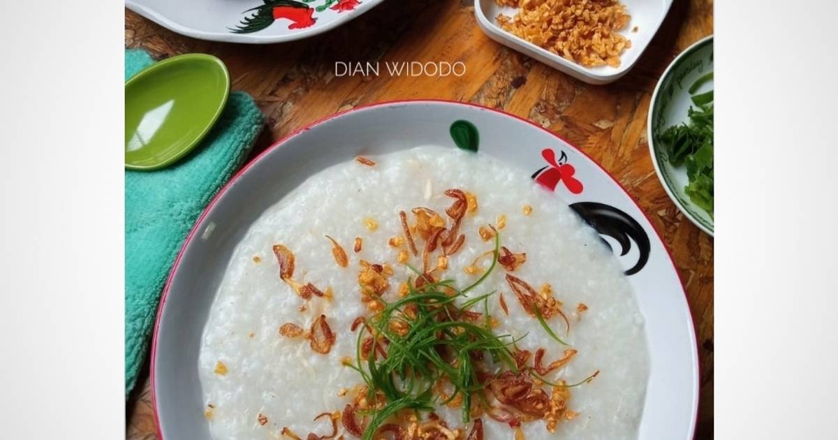 Resep Bubur Ayam Kampung Oleh Dian Widodo Cookpad