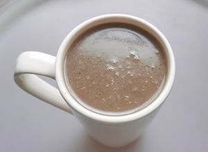 Una foto de Atole de masa