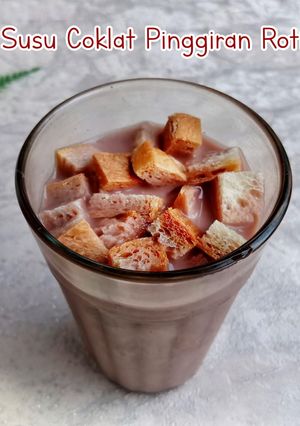 Foto resep Es Susu Coklat Pinggiran Roti