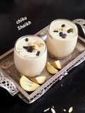 Chickoo milkshake 😋😋