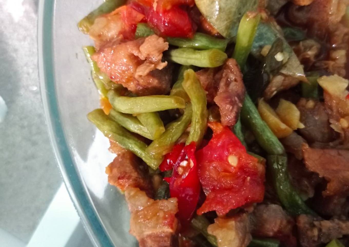 Tumis Baby Buncis Tetelan