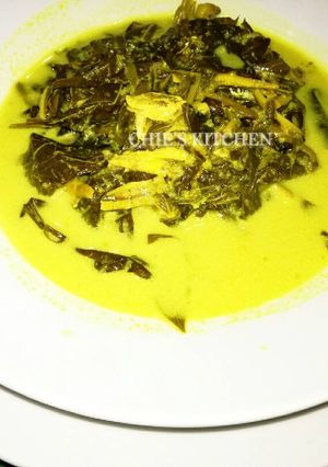 Foto resep Pucuk ubi masak lemak cili padi