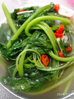 Foto resep Sayur Bayam bening praktis