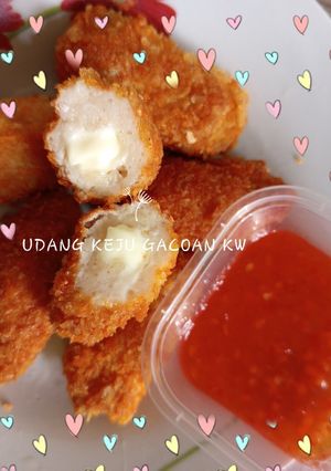 Foto resep Udang ayam keju gacoan kW ala mom Hanif 🌝