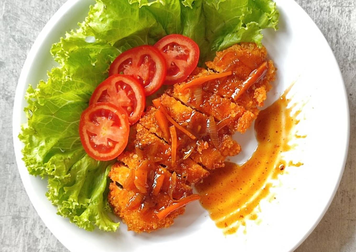 Chicken Katsu Teriyaki