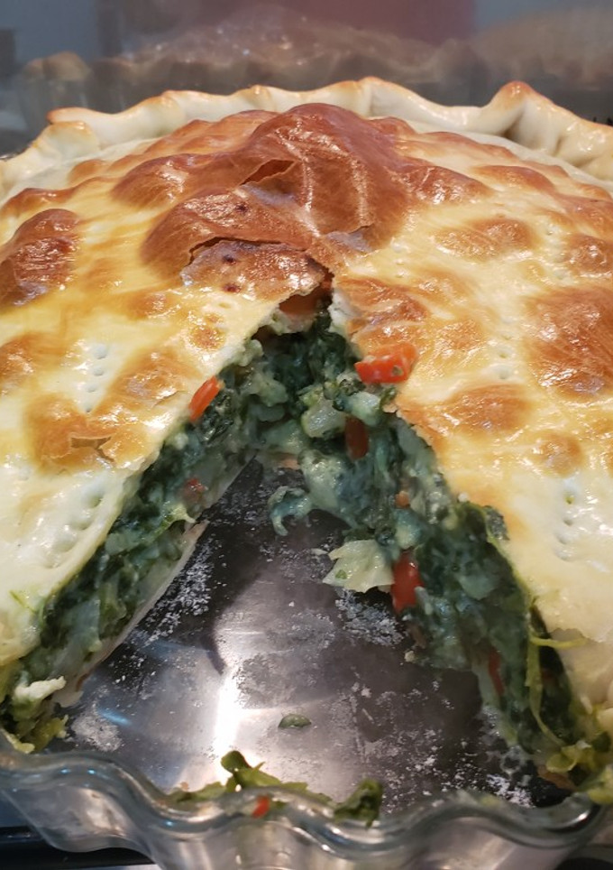 Una foto de Tarta de verduras fácil y riquísima!
