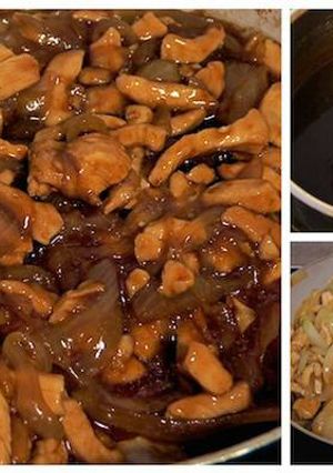 Una foto de Pollo teriyaki