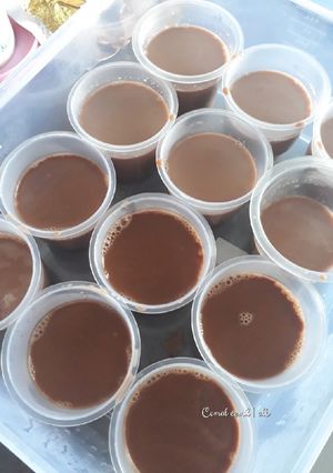 Foto resep Silver Queen and chocholate silky pudding